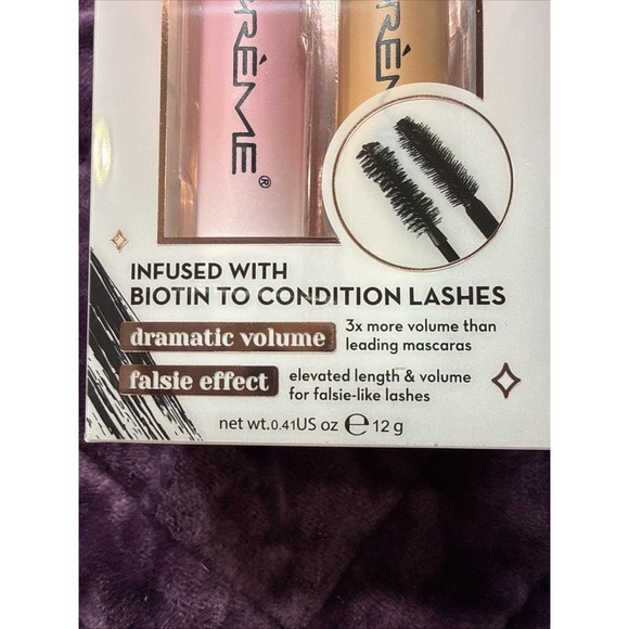 The Creme Shop Waterproof 3D Mascara Dramatic Duo in Black - Picture 4 of 4